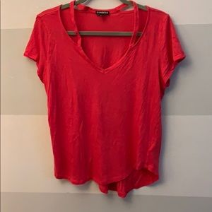 Express T-Shirt Top Pink